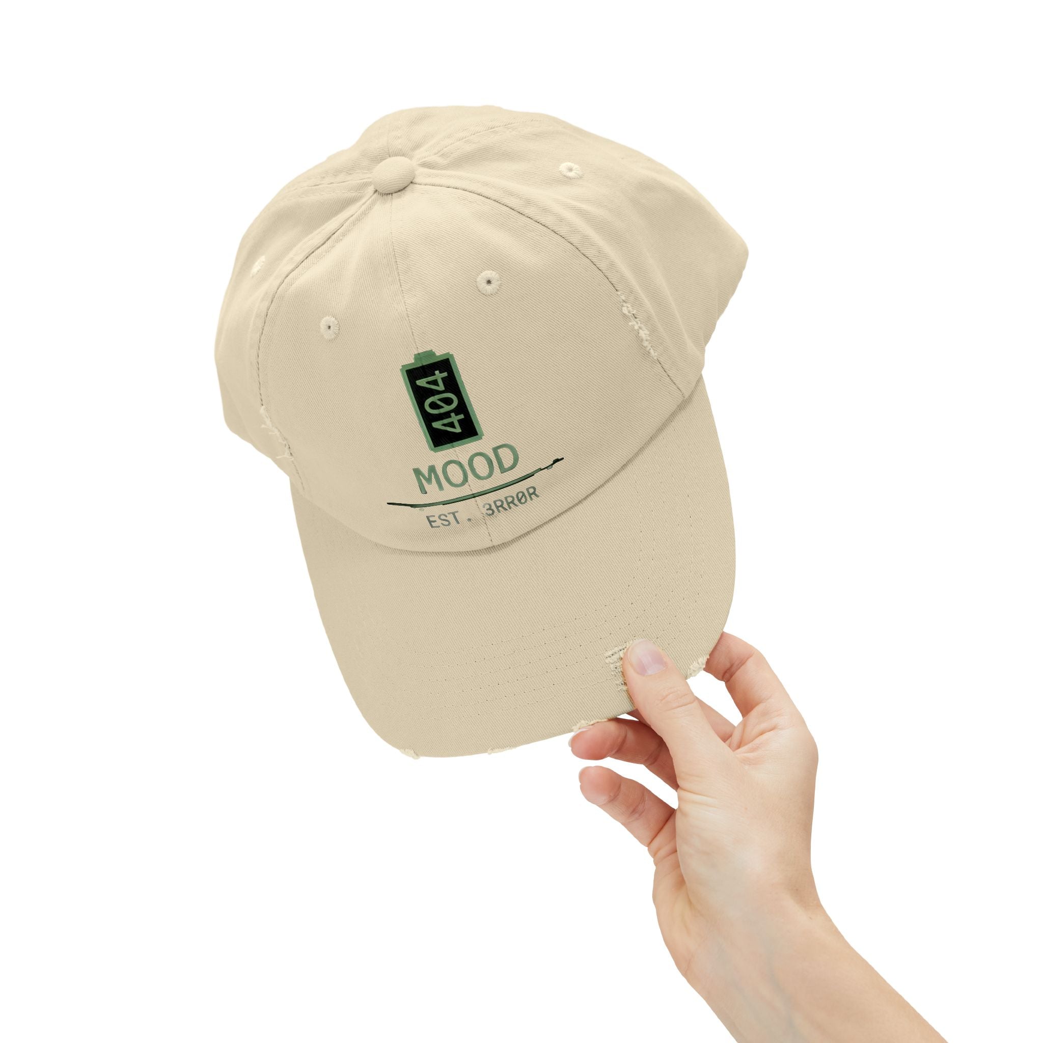 Unisex Distressed Cap MOOD404