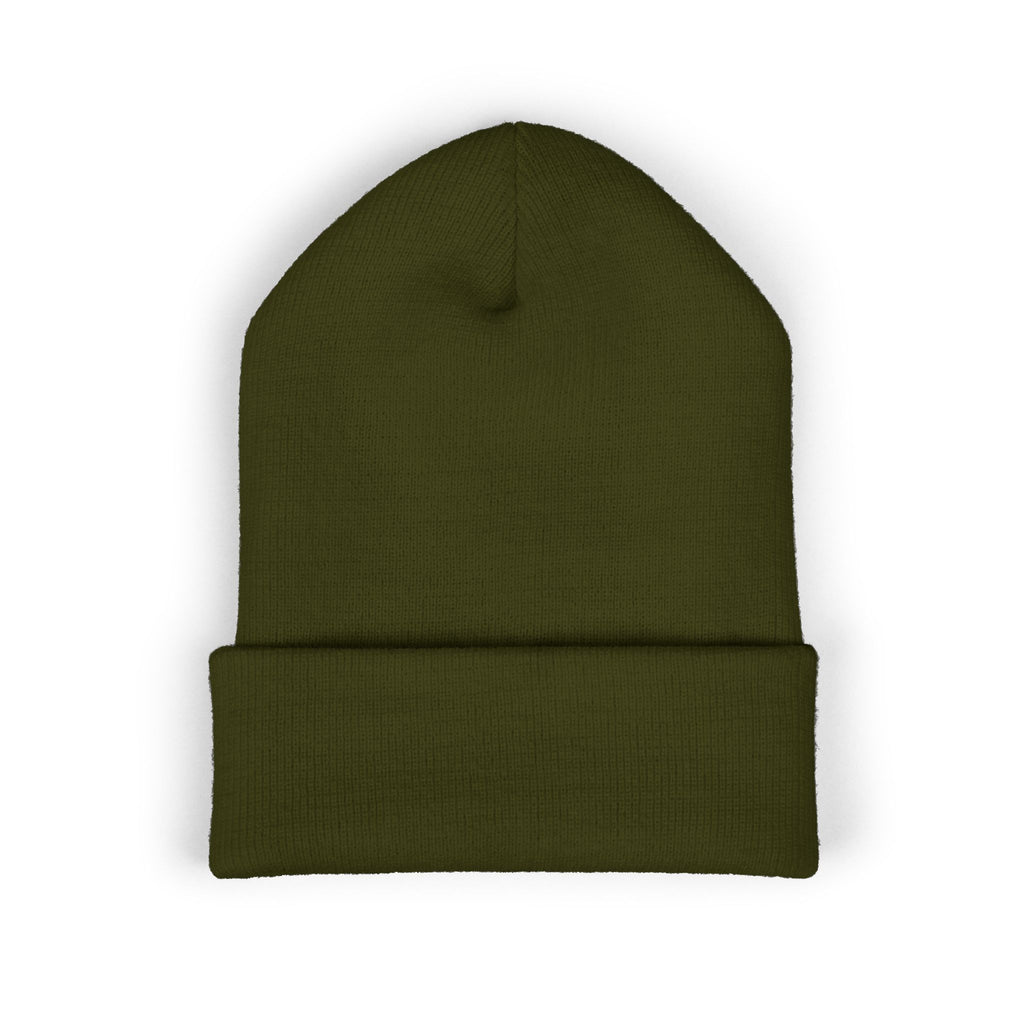 404 Mood beanie | embroidered cuffed beanie