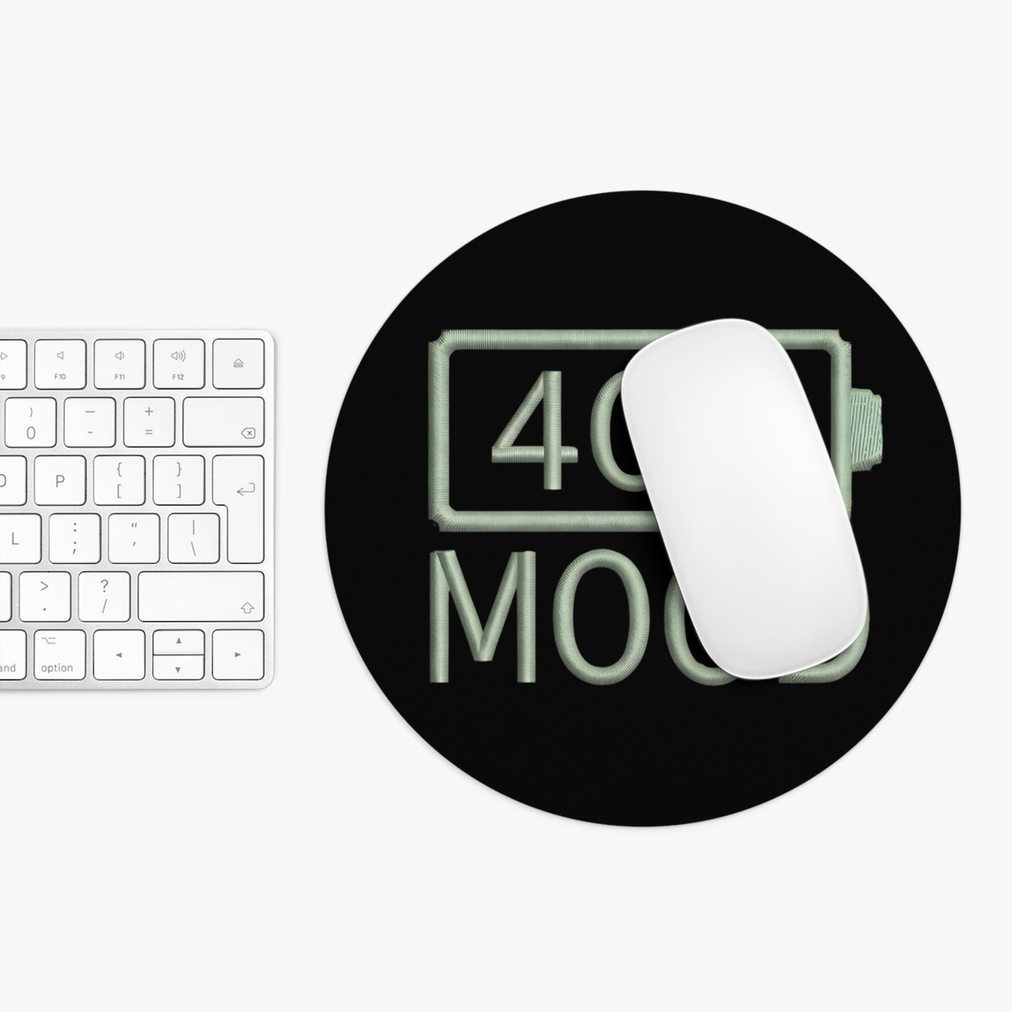 404 Mood Mouse Pad | Low Battery Graphic