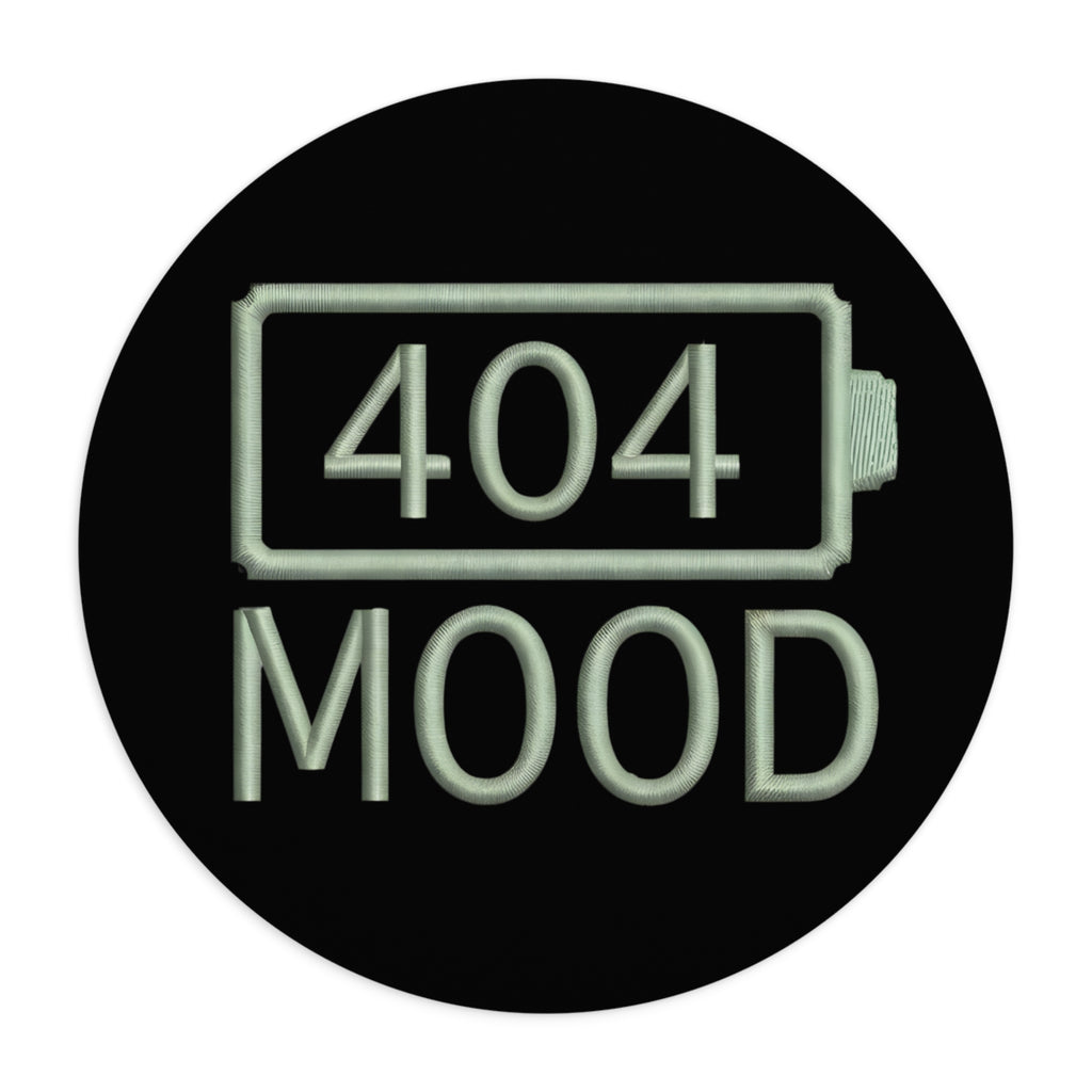 404 Mood Mouse Pad | Low Battery Graphic