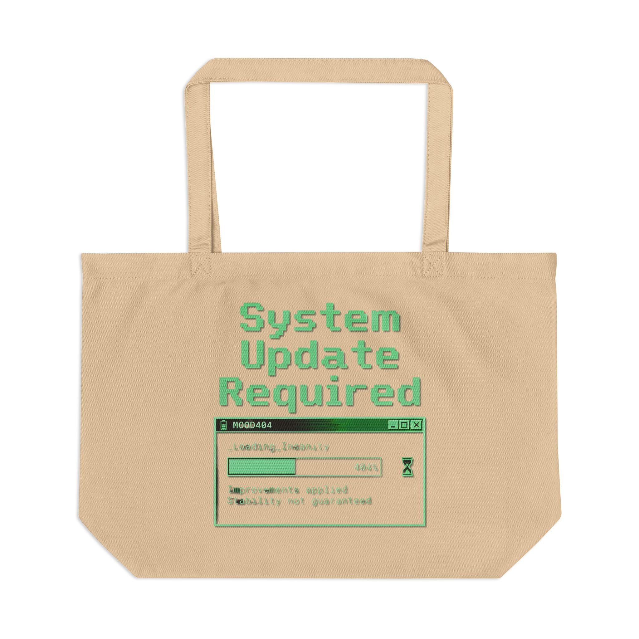 404 Mood Tote | System Update Required Tote