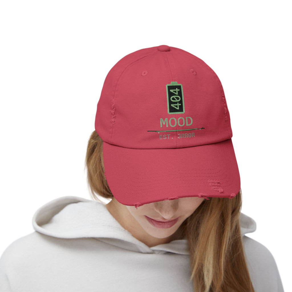 Unisex Distressed Cap MOOD404