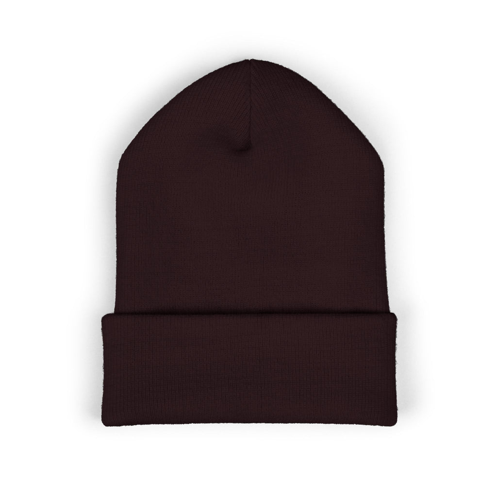 404 Mood beanie | embroidered cuffed beanie