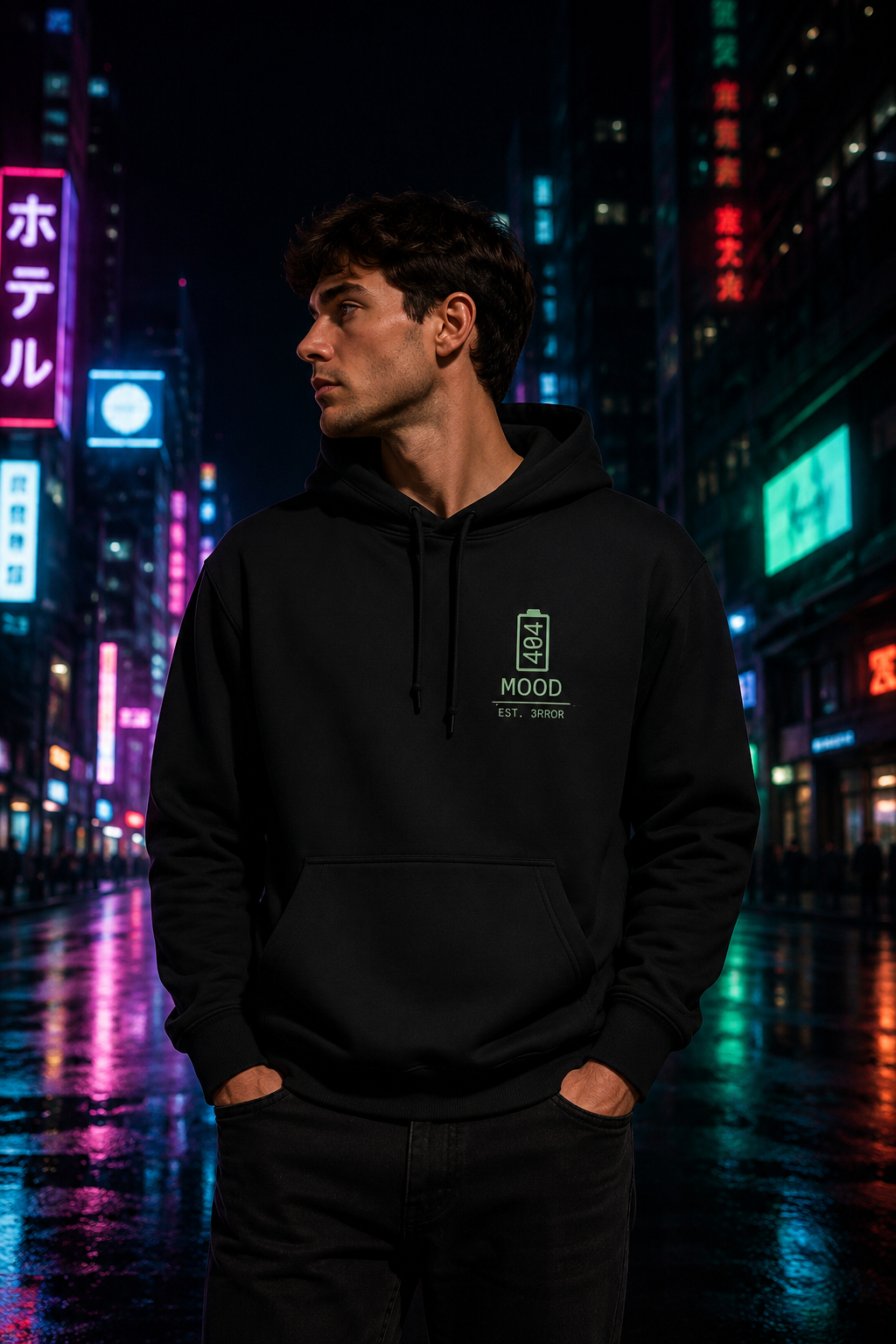 Unisex Midweight Softstyle Fleece Hoodie MOOD404