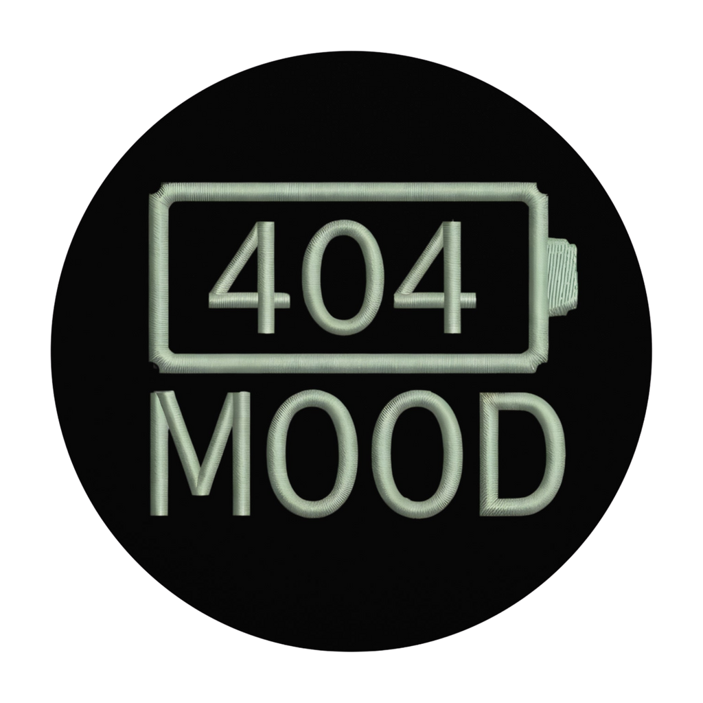 404 Mood Mouse Pad | Low Battery Graphic