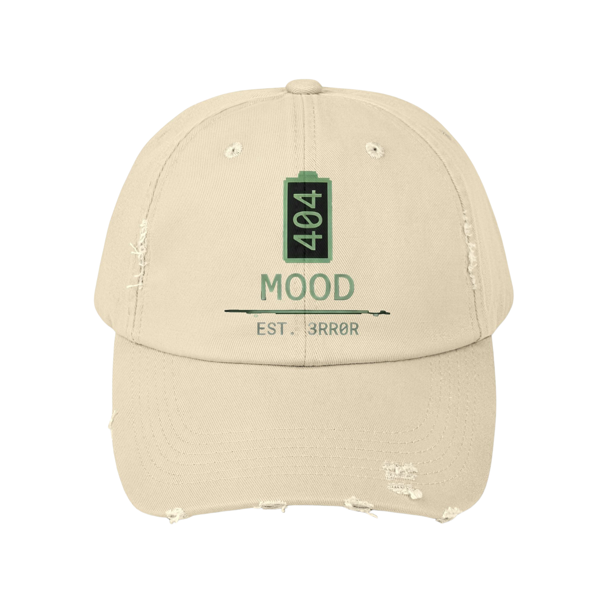 Unisex Distressed Cap MOOD404