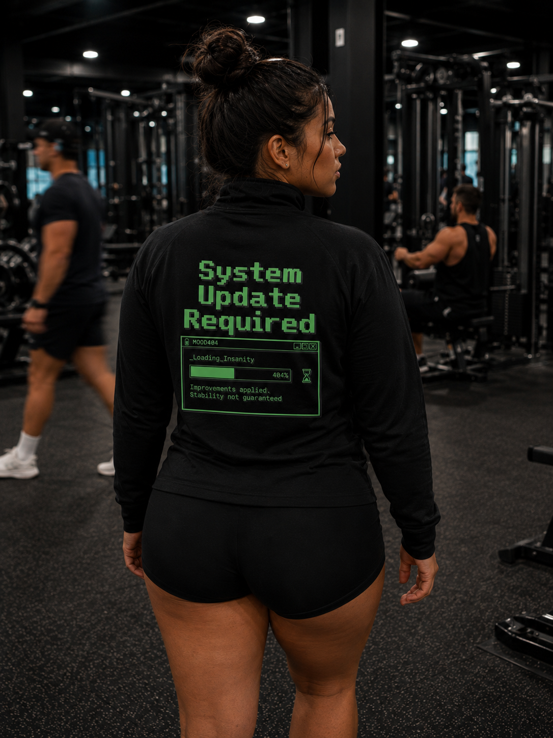 Unisex Quarter-Zip Pullover MOOD404