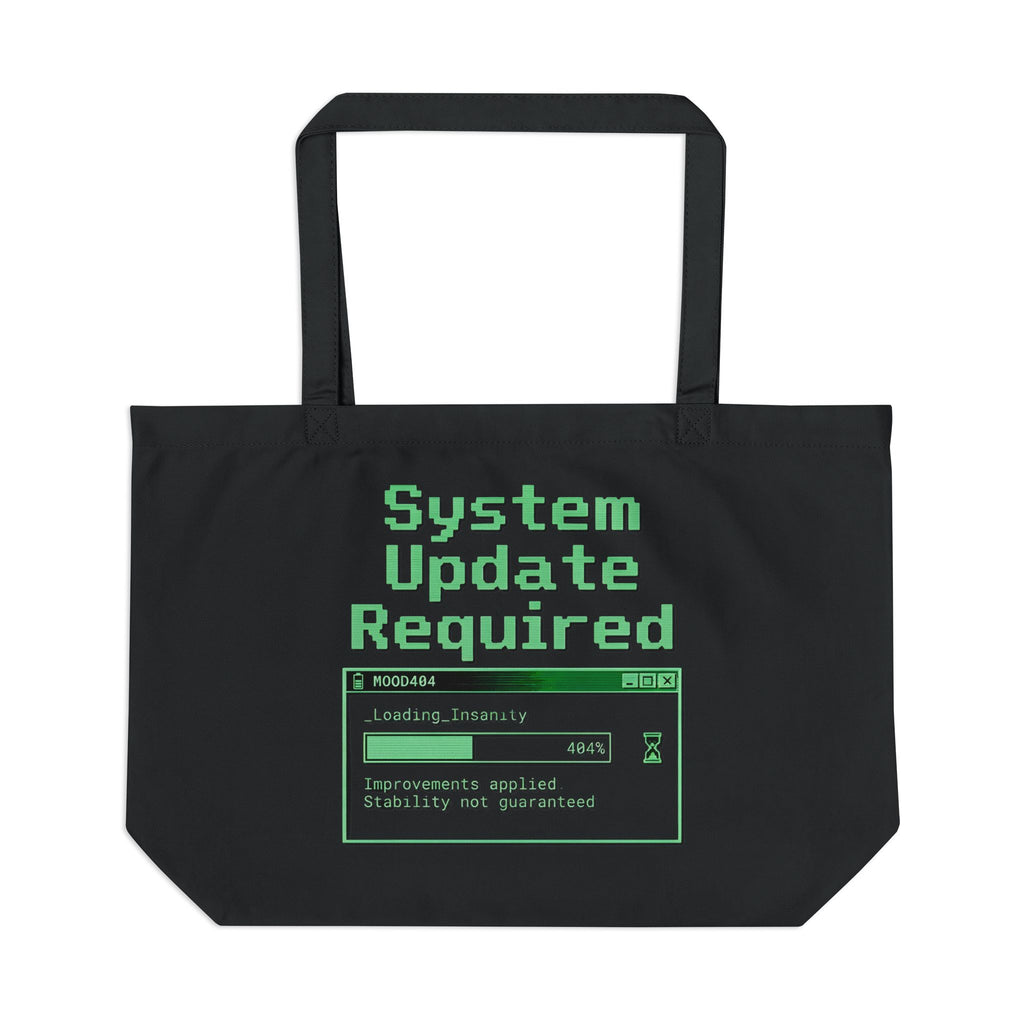 404 Mood Tote | System Update Required Tote
