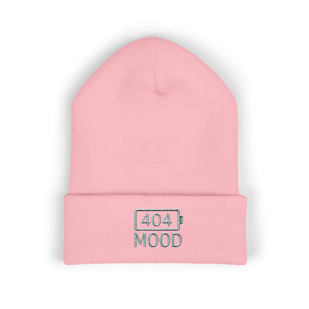 404 Mood beanie | embroidered cuffed beanie