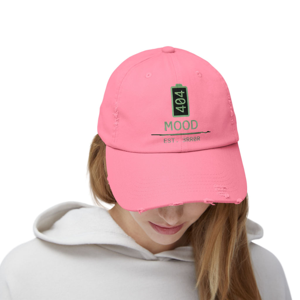 Unisex Distressed Cap MOOD404
