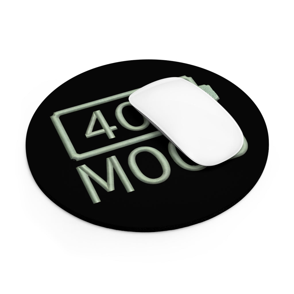 404 Mood Mouse Pad | Low Battery Graphic
