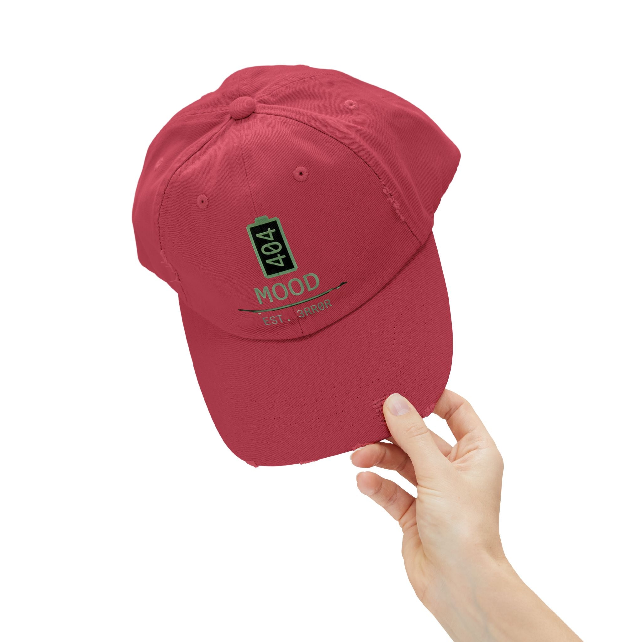 Unisex Distressed Cap MOOD404